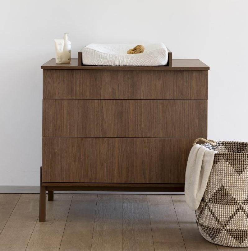 Dětská přebalovací komoda Quax Ashi Clay - hnědá